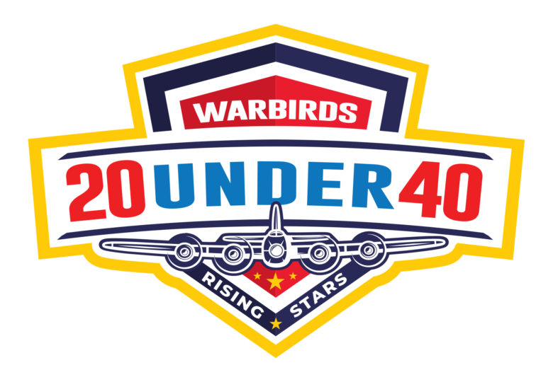 Warbirds 20 under 40 Logo Badge Warbirds 20 under 40 Logo Badge